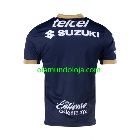 Camisola Pumas UNAM Homem Equipamento Segundo 2024-2025 Manga Curta